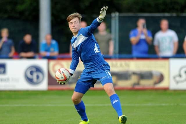 Leeds United goalkeeper Bailey Peacock-Farrell