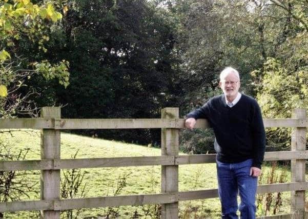 Martin Hughes, Chair of the YGA, at the Strawberry Fields greenbelt site. Image: Lizzy McEllan