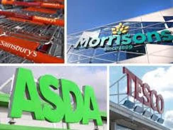 All the big four supermarkets increased sales in the 12 weeks to October 8