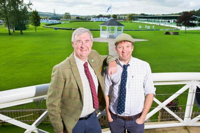 Julian Norton and Peter Wright, stars of Channel 5's The Yorkshire Vet.