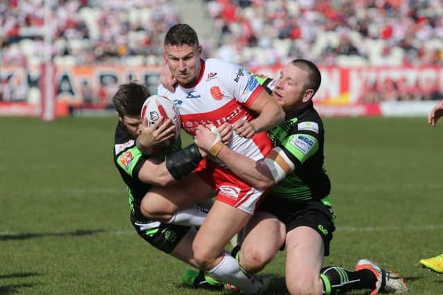Jamie Ellis playing for Hull KR this season (Picture: Hull KR)