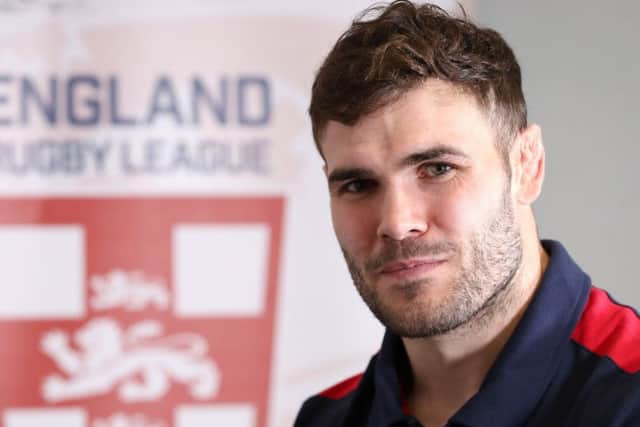 Dewsbury-born England forward, Alex Walmsley. PIC: Martin Rickett/PA Wire
