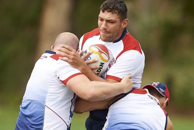 Leeds Rhinos' England winger, Ryan Hall. PIC: Daniel Carson/SWpix.com/PhotosportNZ