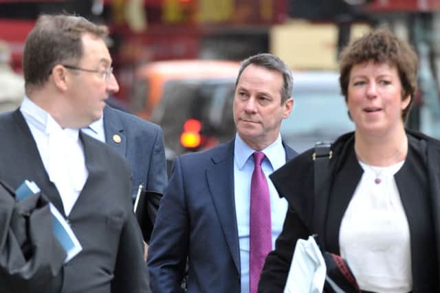 Former West Yorkshire Police chief constable Mark Gilmore arrives at the Royal Courts of Justice. Photo credit should read: Nick Ansell/PA Wire