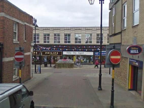 The robbers struck at Philips Hair Salon in Queen Street, Morley. Picture: Google