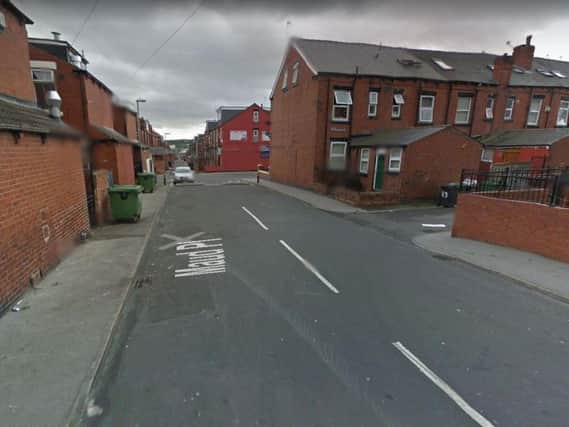 The shooting happened at the junction of Back Maud Avenue and Back Maud Place in Beeston. Picture: Google