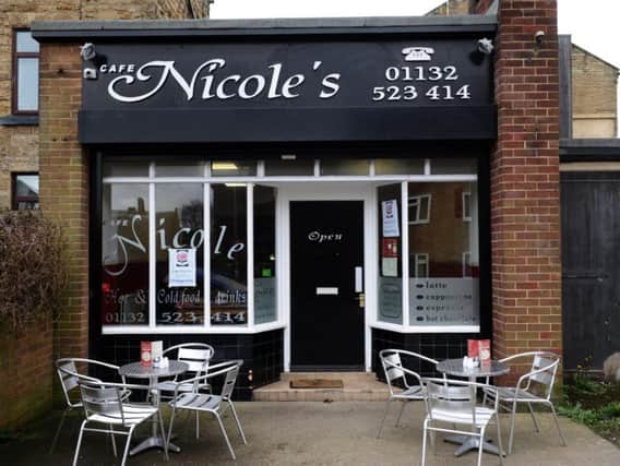 Burglars have targeted Cafe Nicole's in Morley.