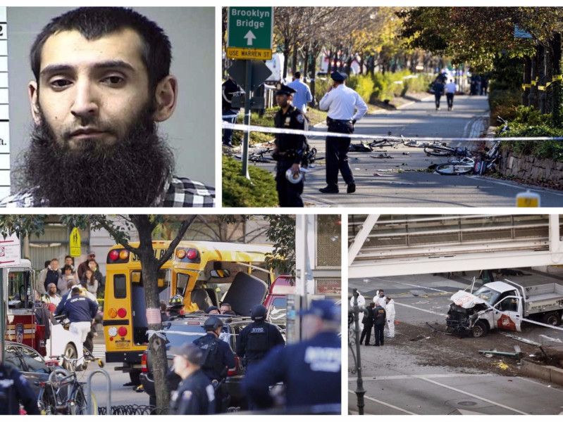 Five friends among the eight killed as truck careers down New York ...