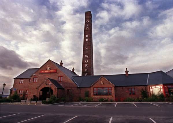 The Old Brickworks, Drighlington, pictured in 2000. Signage may since have changed.