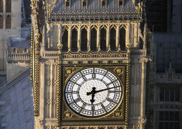 Elizabeth Tower, which houses Big Ben, at the House of Commons in Westminster, London, which will be silenced for four years as major conservation work is carried out. PRESS ASSOCIATION Photo.  Photo credit should read: Victoria Jones/PA Wire