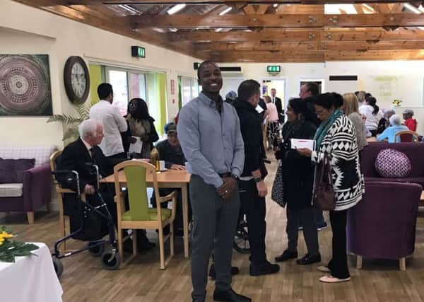 OPENING: BAME centre manager Will Morris at the health and wellbeing hubs launch in Chapeltown.