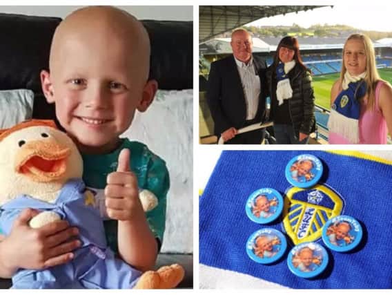 Leeds United has raised more than 150,000 in support of young fan Toby Nye.