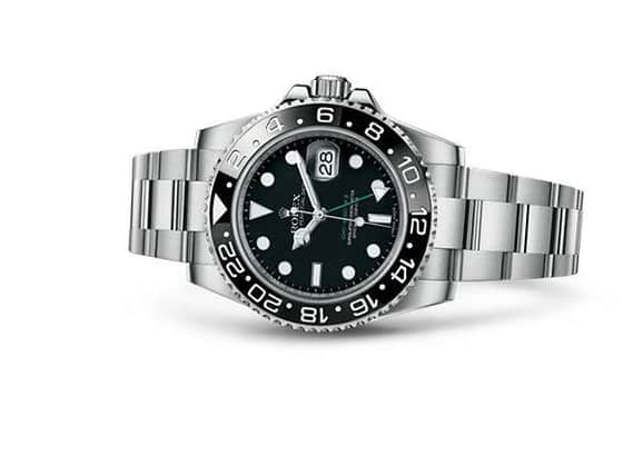One of the Rolex timepieces stolen in the raid