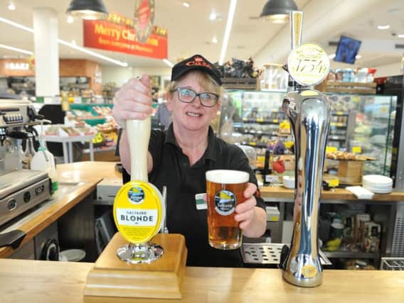 The new bar at Morrisons in Guiseley