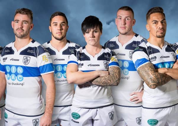 Featherstone Rovers' new kit for 2018.