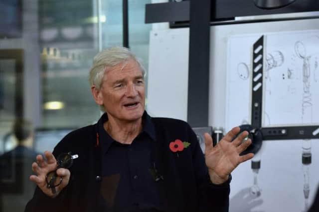 Sir James Dyson was on BBC Ones The Andrew Marr Show