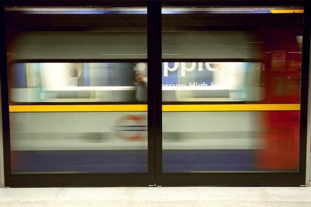 People are still making a dangerous dash for train doors... even when they are about to close.
