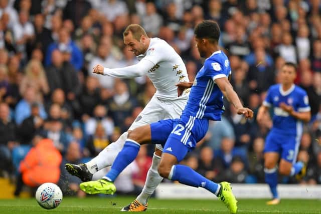 Leeds United striker Pierre-Michel Lasogga. PIC: Dave Howarth/PA Wire