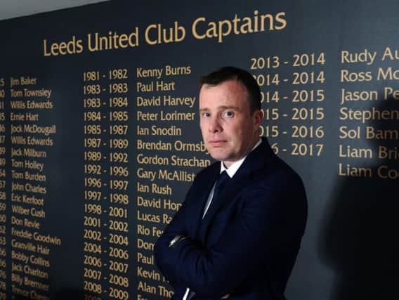Leeds United managing director Angus Kinnear