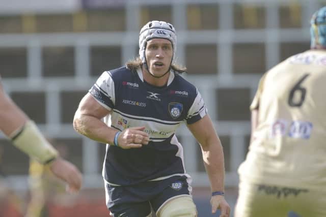 Yorkshire Carnegie captain Richard Mayhew . Picture: Steve Riding.