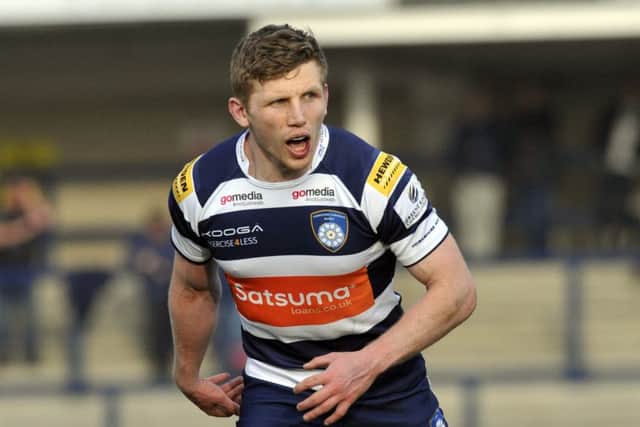 BACK IN THE FRAME: Yorkshire Carnegie's Fred Burdon