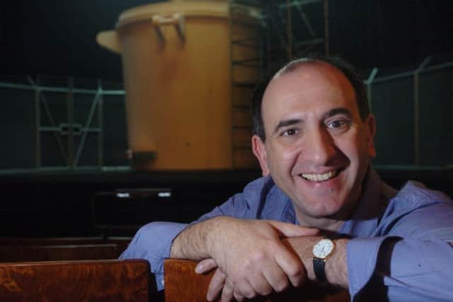 Armando Iannucci, who will be at the Kings Hall, Ilkley, on Tuesday.