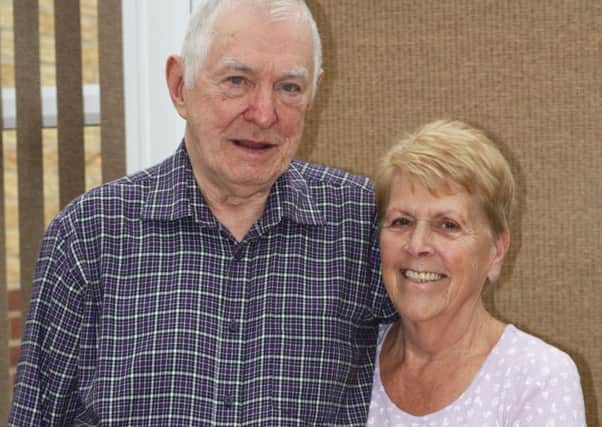 SURVIVOR: Ray Whincup, from Rothwell, with his wife Hazel.