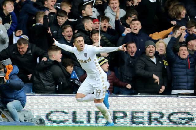 Leeds United's Pablo Hernandez.