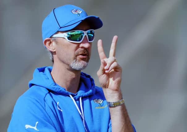 FAMILIAR FACE: Former Yorkshire first-team coach Jason Gillespie won two County Championship titles while at Headingley.
 Picture: Jonathan Gawthorpe.