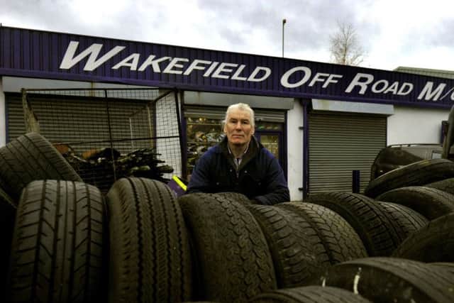 Roy Thompson, owner of Wakefield Off Road Motorcycles