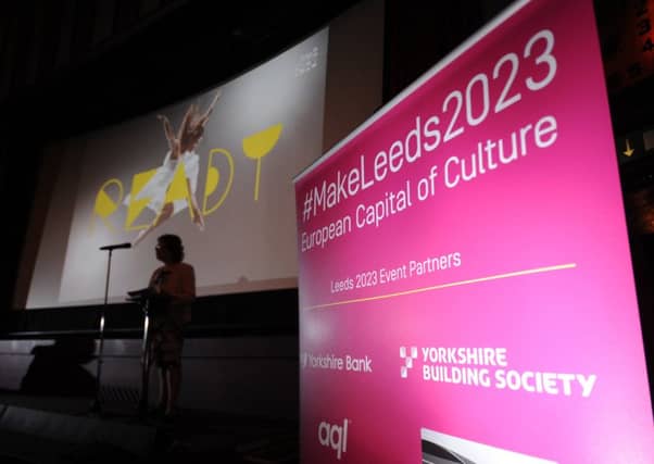 Launch of the Leeds European Capital of Culture bid at the Hyde Park Picture House, Leeds..Leader of Leeds City Council Judith Blake pictured..10th October 2017 ..Picture by Simon Hulme