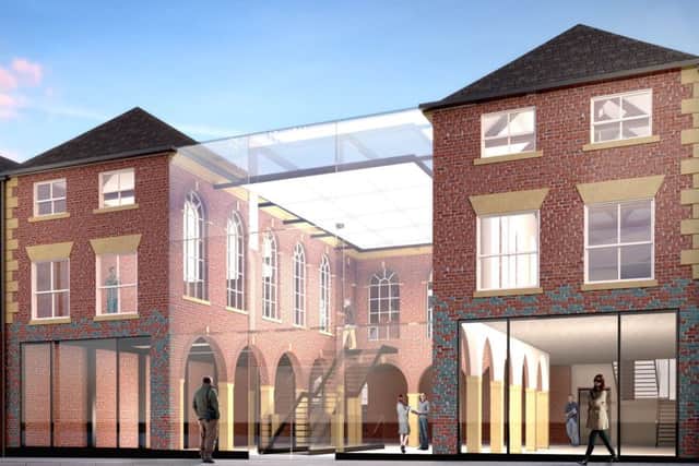 SCHEME: An artists impression of how the hall may look.