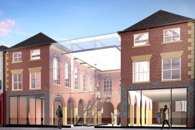 An artist's impression of how the site will look