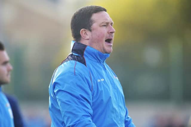 Guiseley manager Paul Cox. Picture: Steve Riding.
