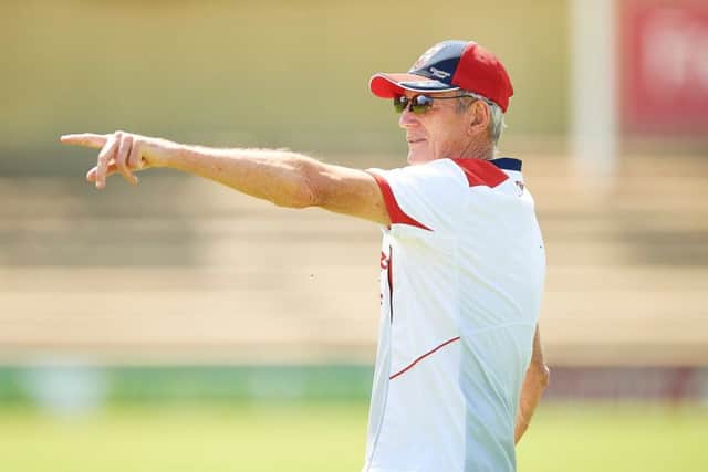 England coach Wayne Bennett. Picture: Daniel Carson/SWpix.com/PhotosportNZ