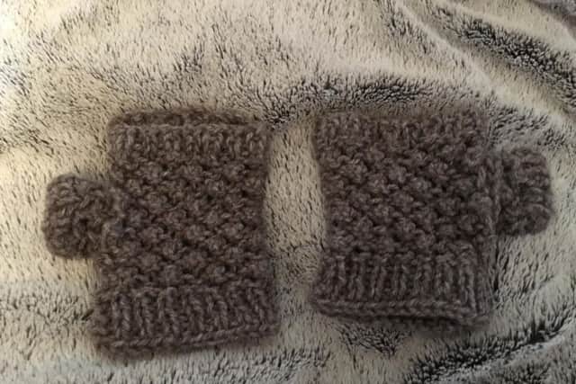 Gloves.