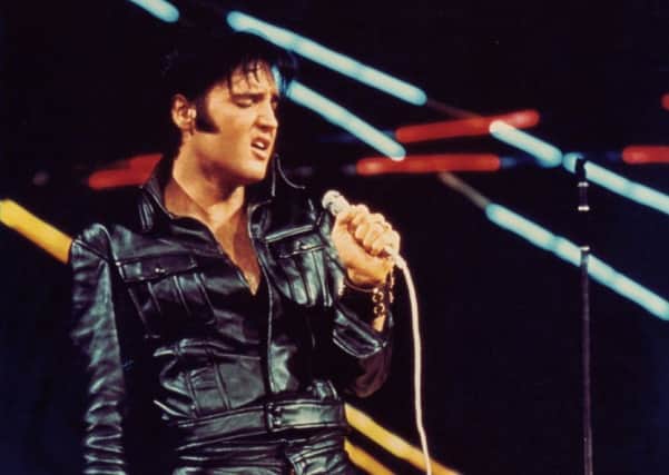 Footage from Elvis Presley's 68 Comeback Special featured in the show at First Direct Arena.