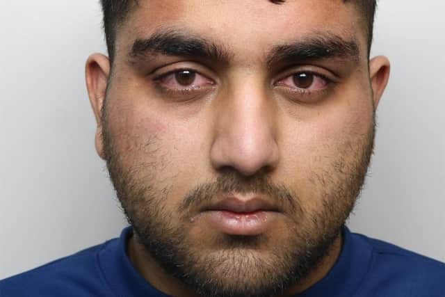 LOCKED UP: Hamza Butt.