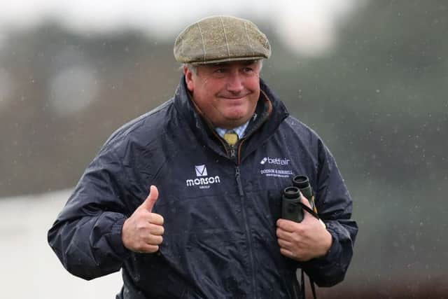 Cliffs Of Dover trainer Paul Nicholls. PIC: David Davies/PA Wire