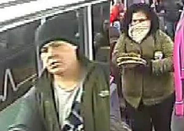 Police wish to speak to these two people following the assault outside St James' Hospital.