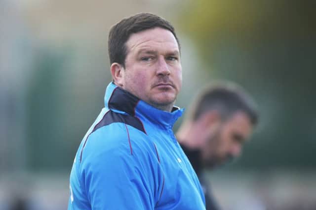 Guiseley manager Paul Cox. PIC: Steve Riding