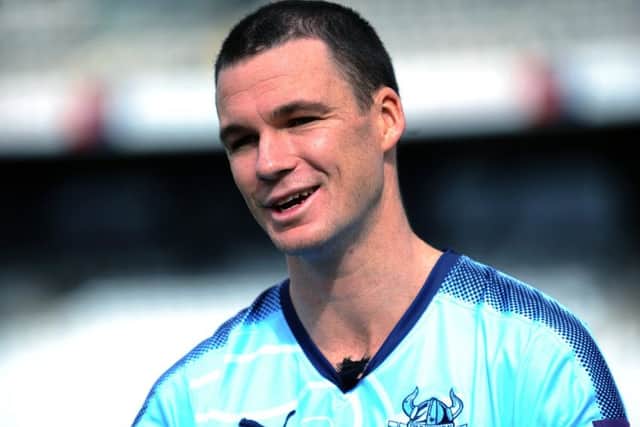FAIR GAME: Peter Handscomb says that the sledging of Yorkshire and England's Jonny Bairstow would continue throughout the Test series. Picture: Jonathan Gawthorpe