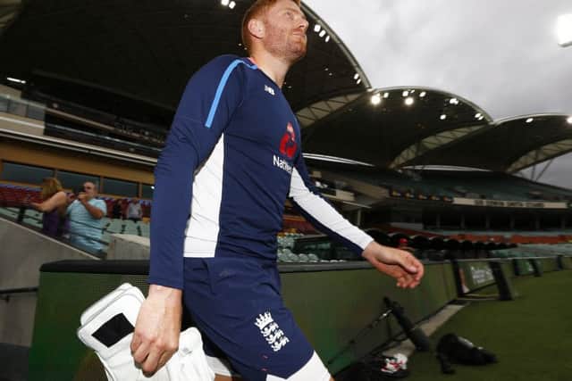 England's Jonny Bairstow during a nets session at the Adelaide Oval, Adelaide. (Picture: Jason O'Brien/PA Wire)