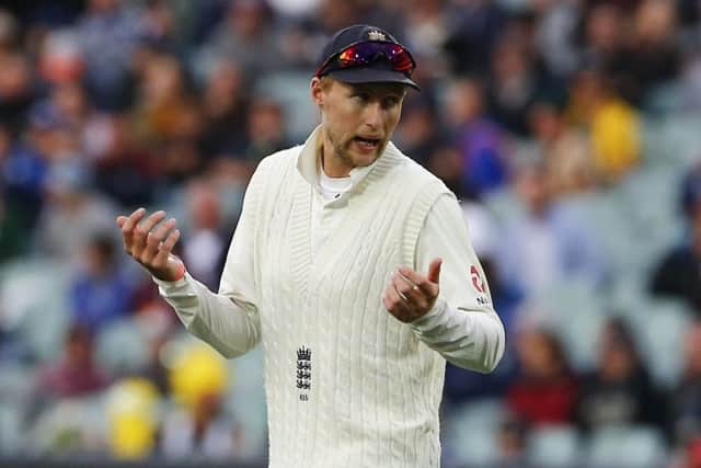YOU WIN SOME, YOU LOSE SOME: England's Joe Root in the field during day two of the Ashes Test match at the Adelaide Oval. Picture: Jason O'Brien/PA