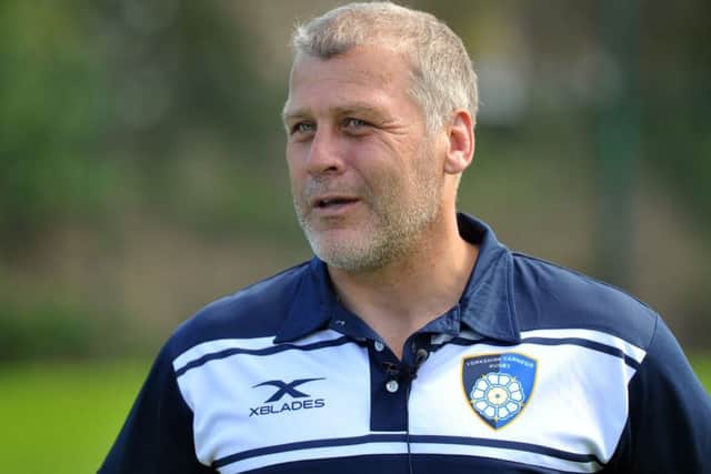 Yorkshire Carnegie coach James Lowes. PIC: Tony Johnson