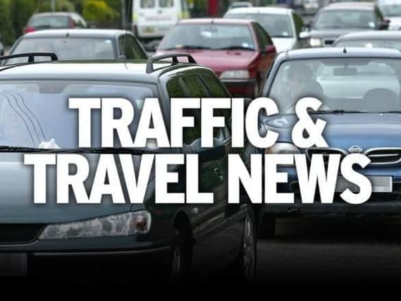 Motorists face delays on the M61 today