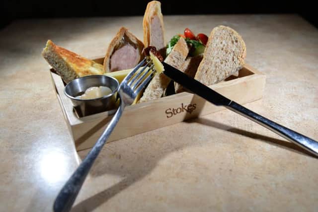 27 Nov 2017...... YEP Oliver review of the Barn Cafe at Blacker Hall Farm in Wakefield. Farmer's Tasting Platter. Picture Scott Merrylees