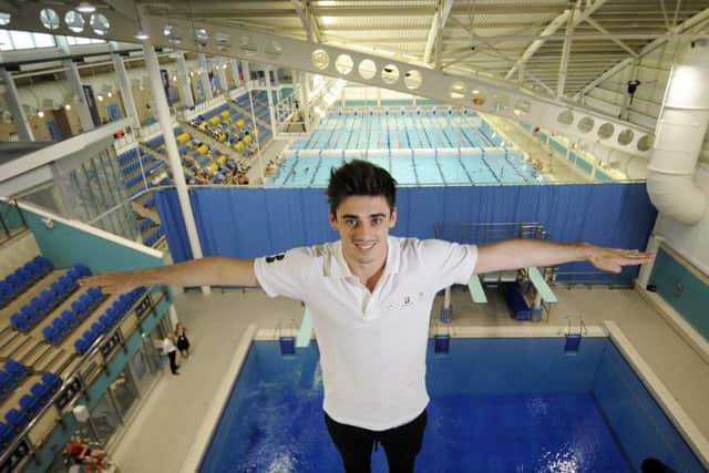 Chris Mears at the John Charles Centre, Leeds.