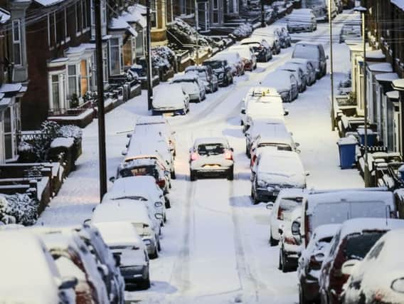Snow settled in Yorkshire last week - and more is coming!