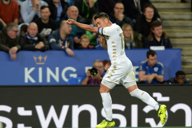 United midfielder Pablo Hernandez, who was ruled out of today's game with a hamstring strain.